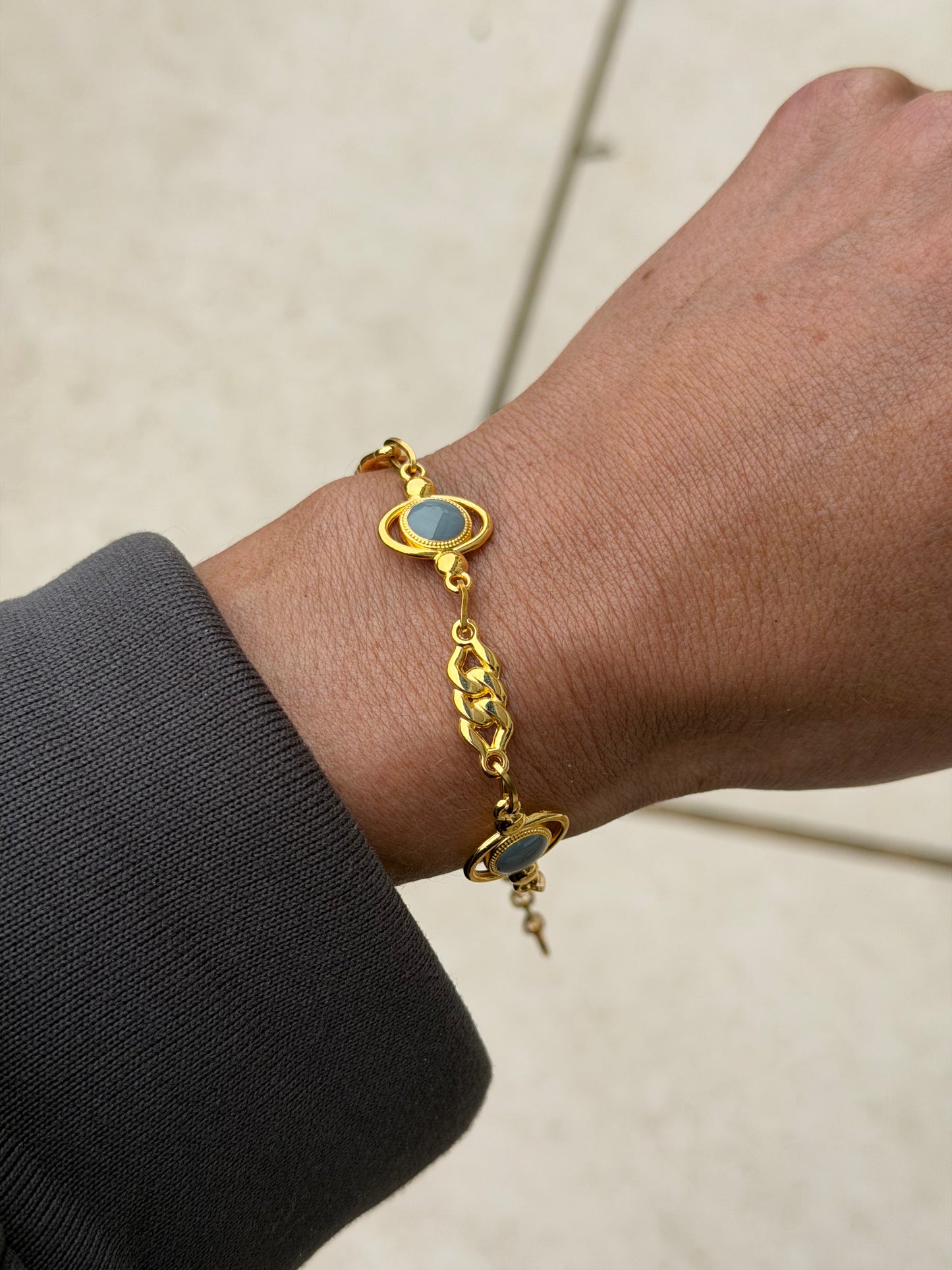 Santorini Gold Bracelet