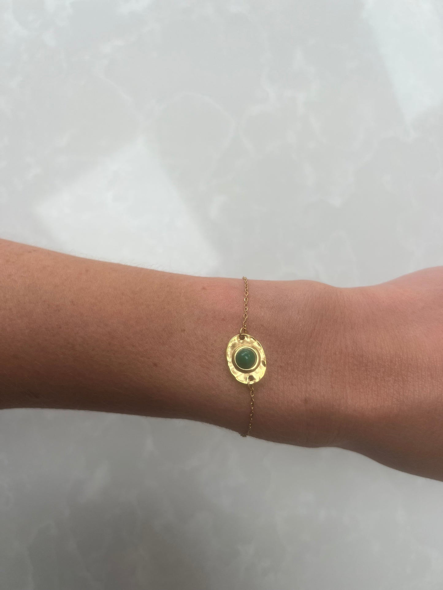 Emerald Orbit Bracelet