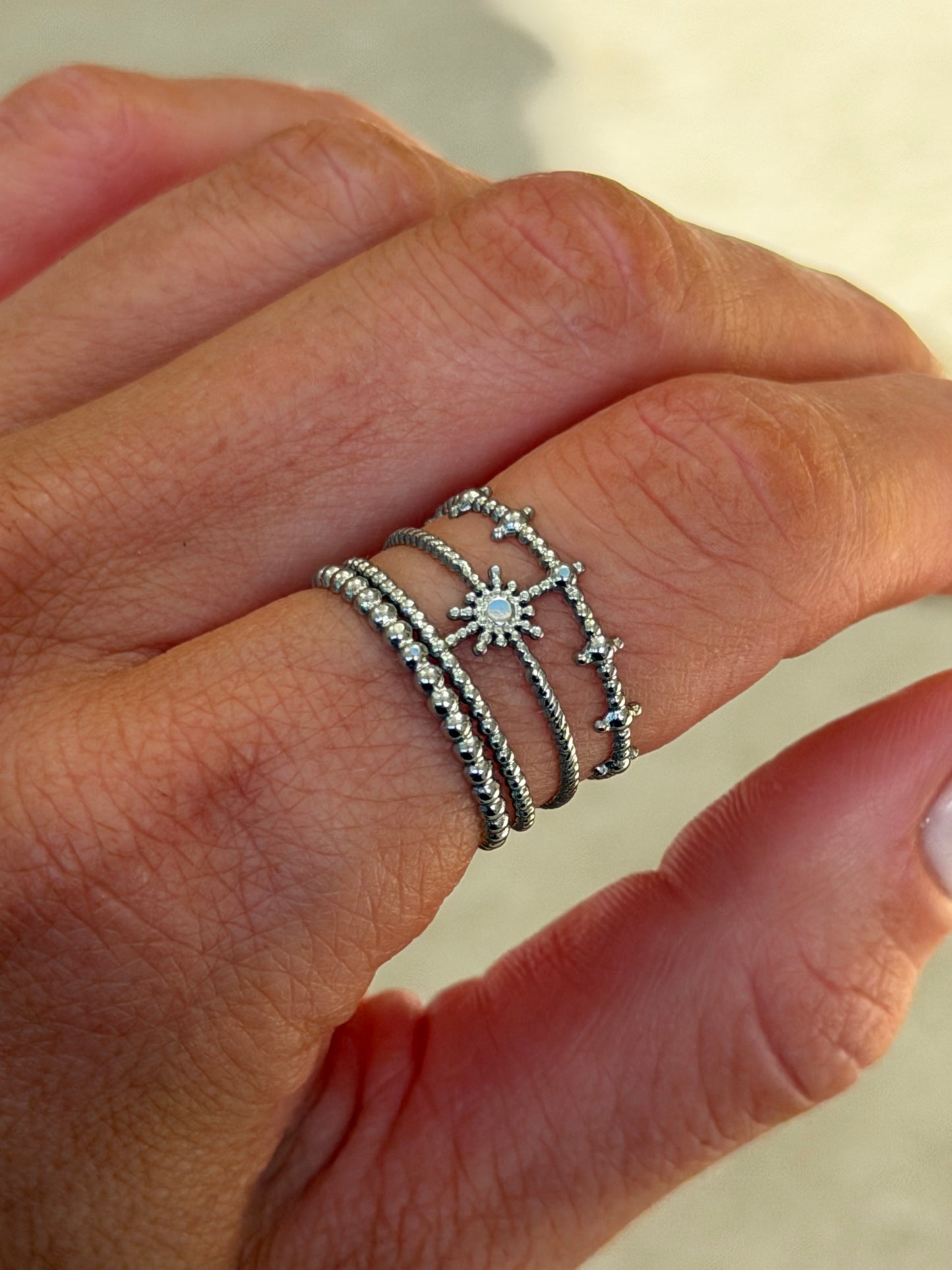 Noor Adjustable Waterproof Ring