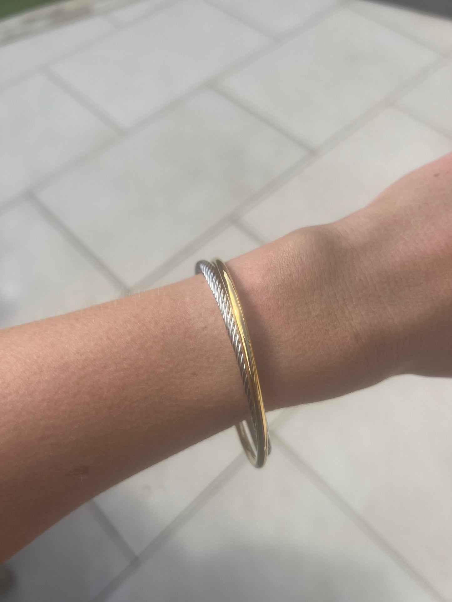 Twist Duo Adjustable Bracelet