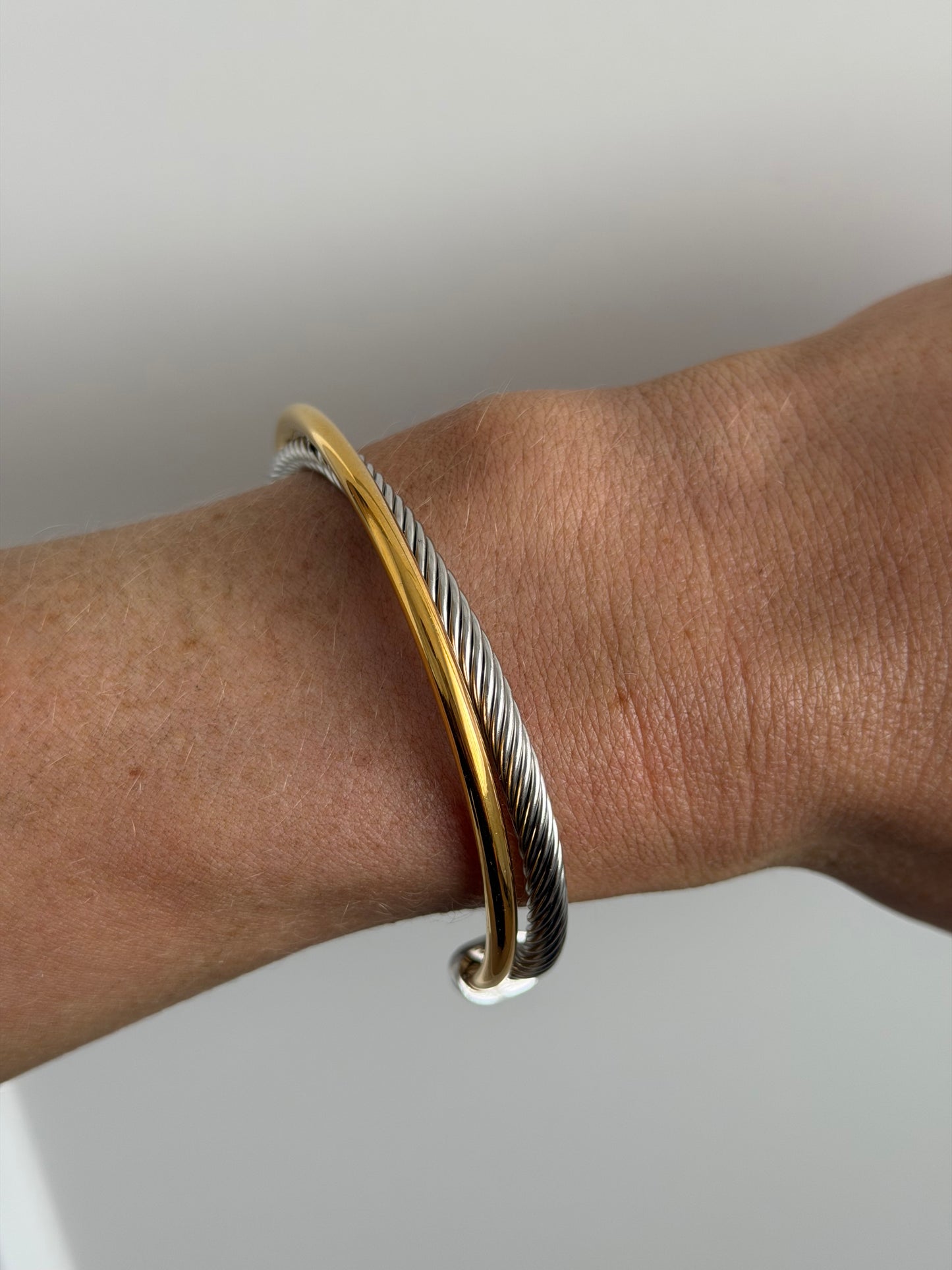 Twist Duo Adjustable Bracelet