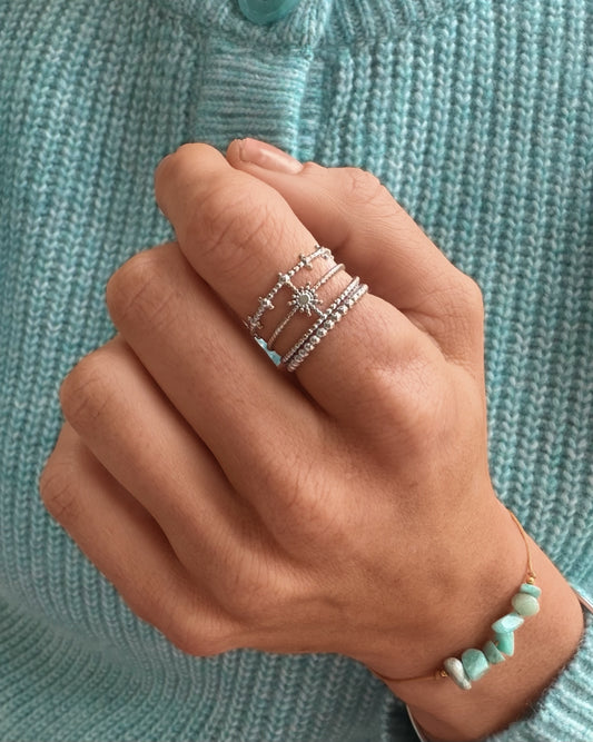 Noor Adjustable Waterproof Ring