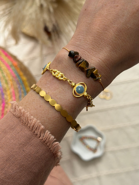 Santorini Gold Bracelet