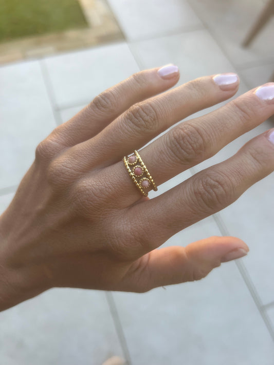 Rosé Dusk Adjustable Ring