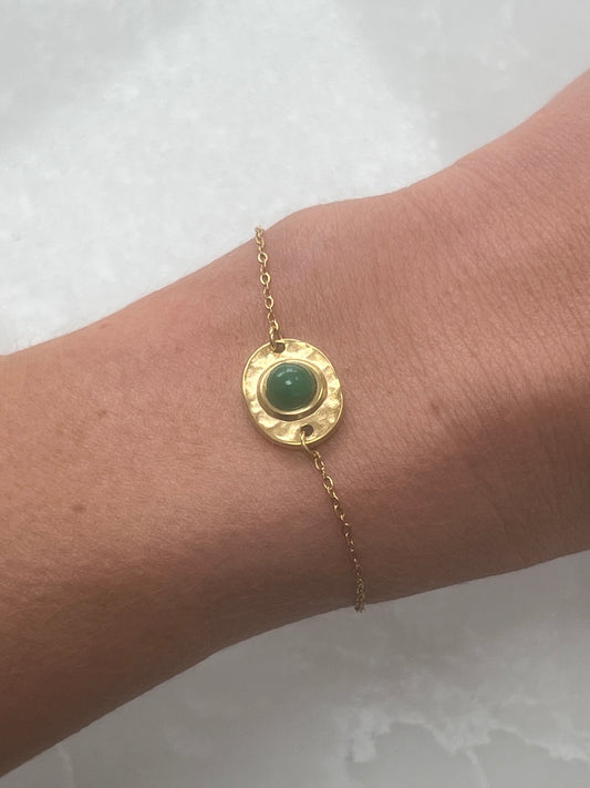 Emerald Orbit Bracelet