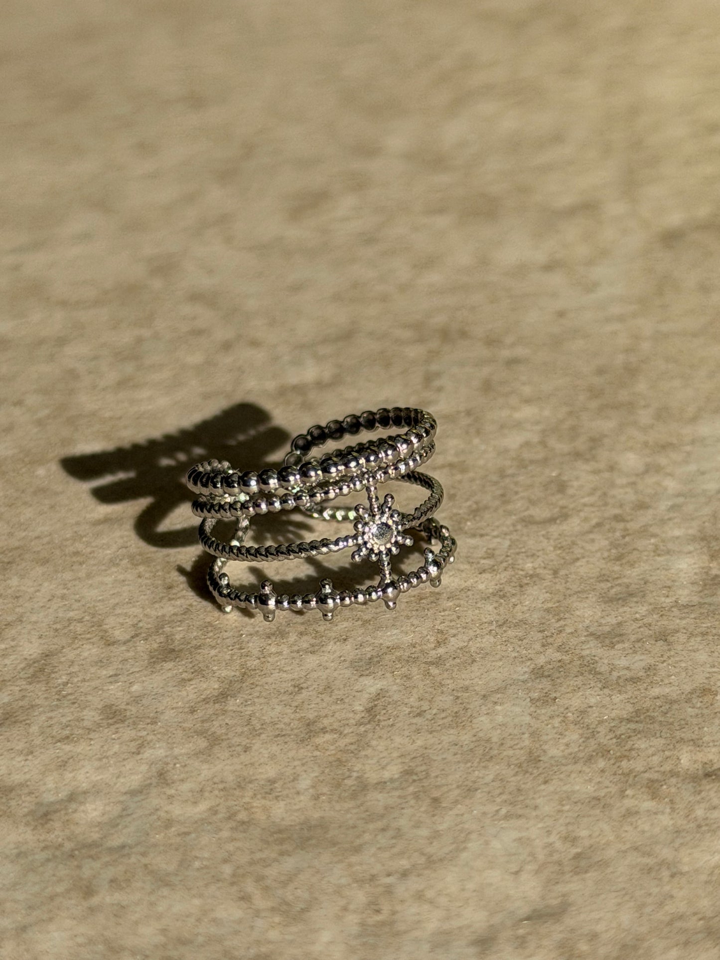 Noor Adjustable Waterproof Ring