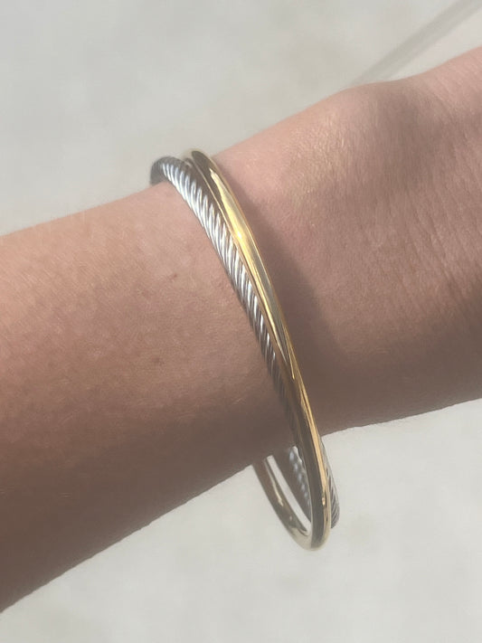 Twist Duo Adjustable Bracelet