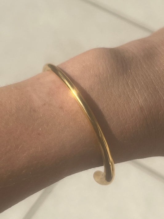 Gold Adjustable Bangle