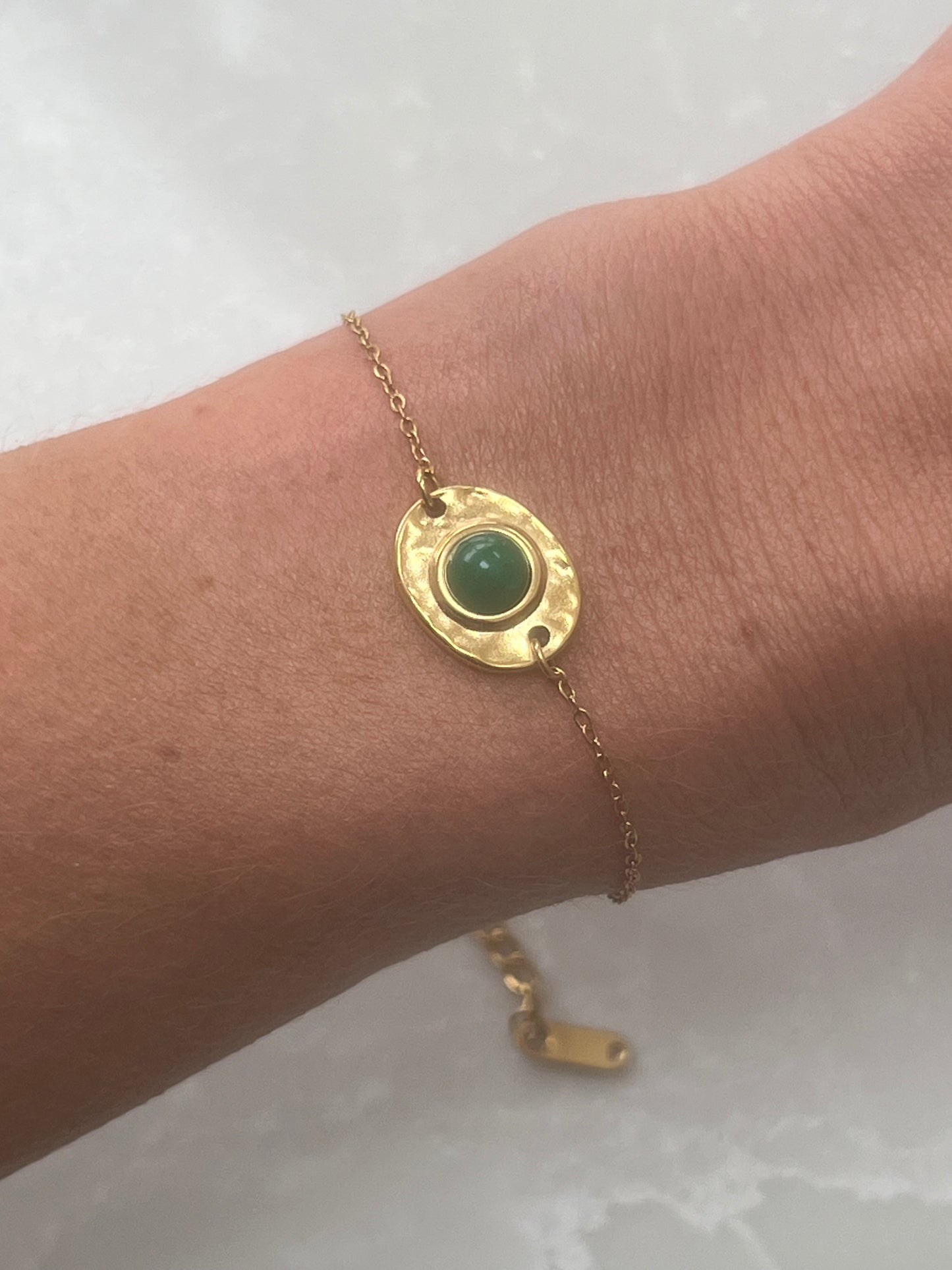 Emerald Orbit Bracelet