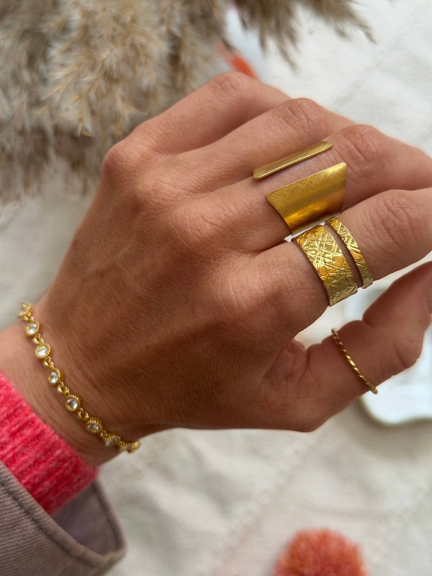 Armor Gold Ring