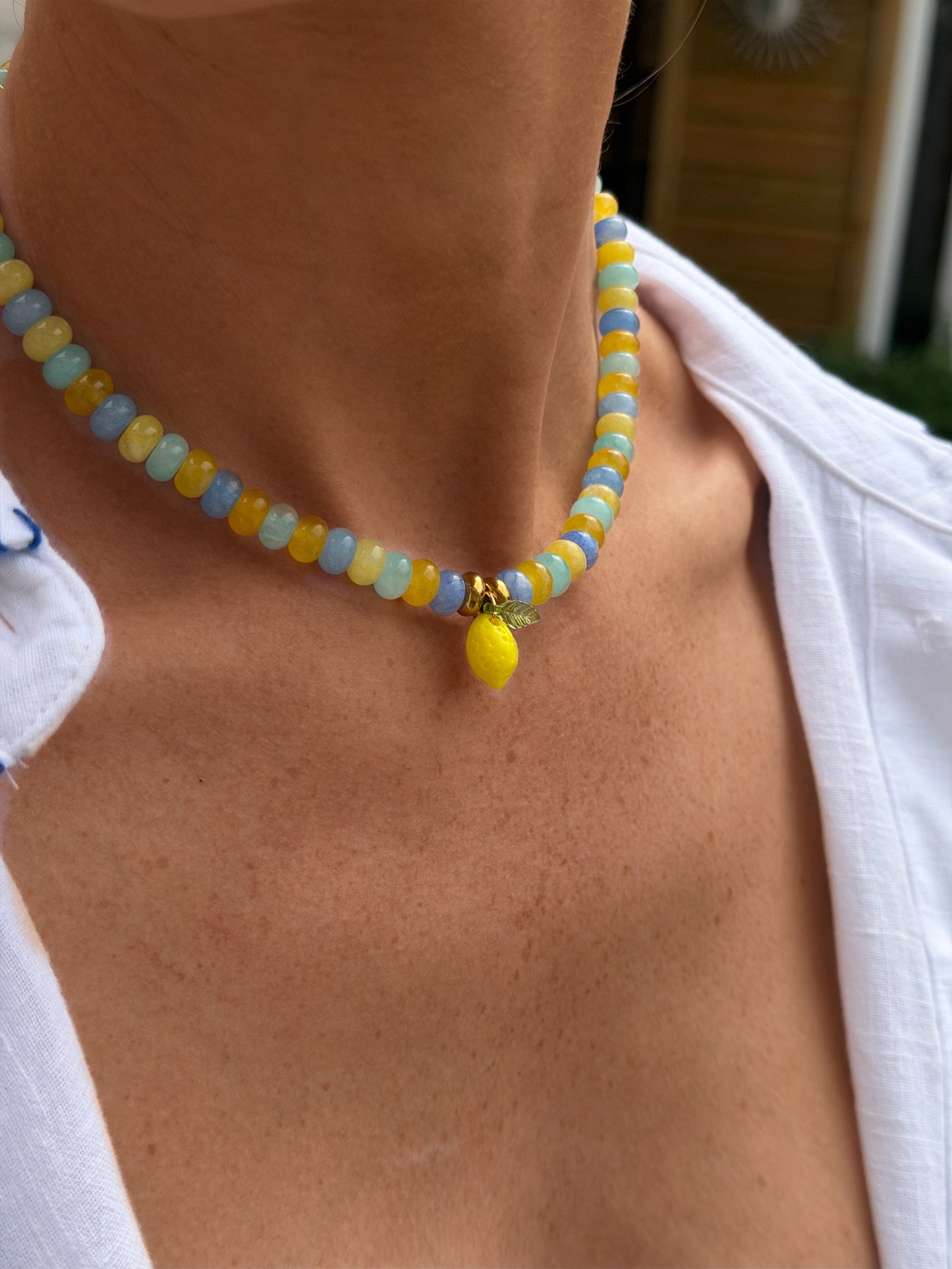 Lemon Spritz Necklace