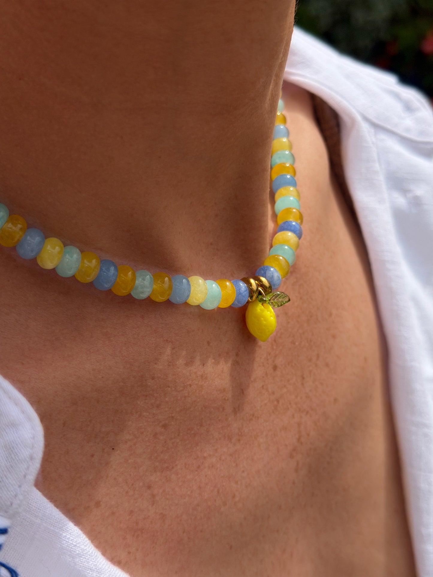 Lemon Spritz Necklace