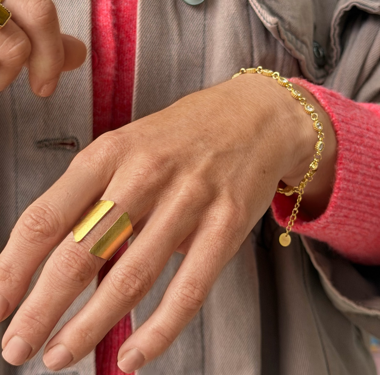 Armor Gold Ring
