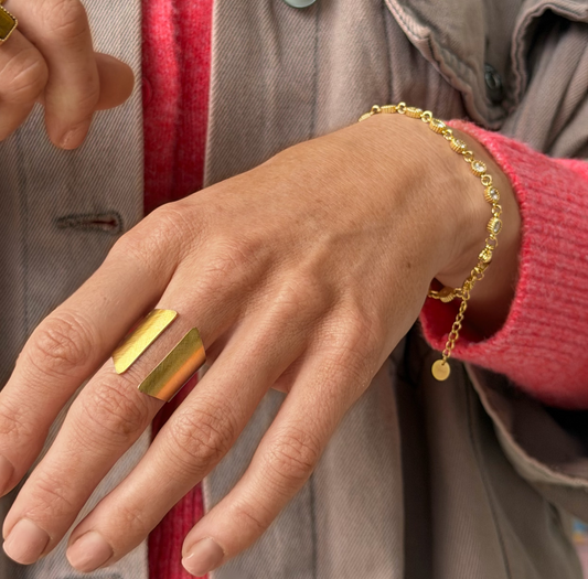 Armor Gold Ring