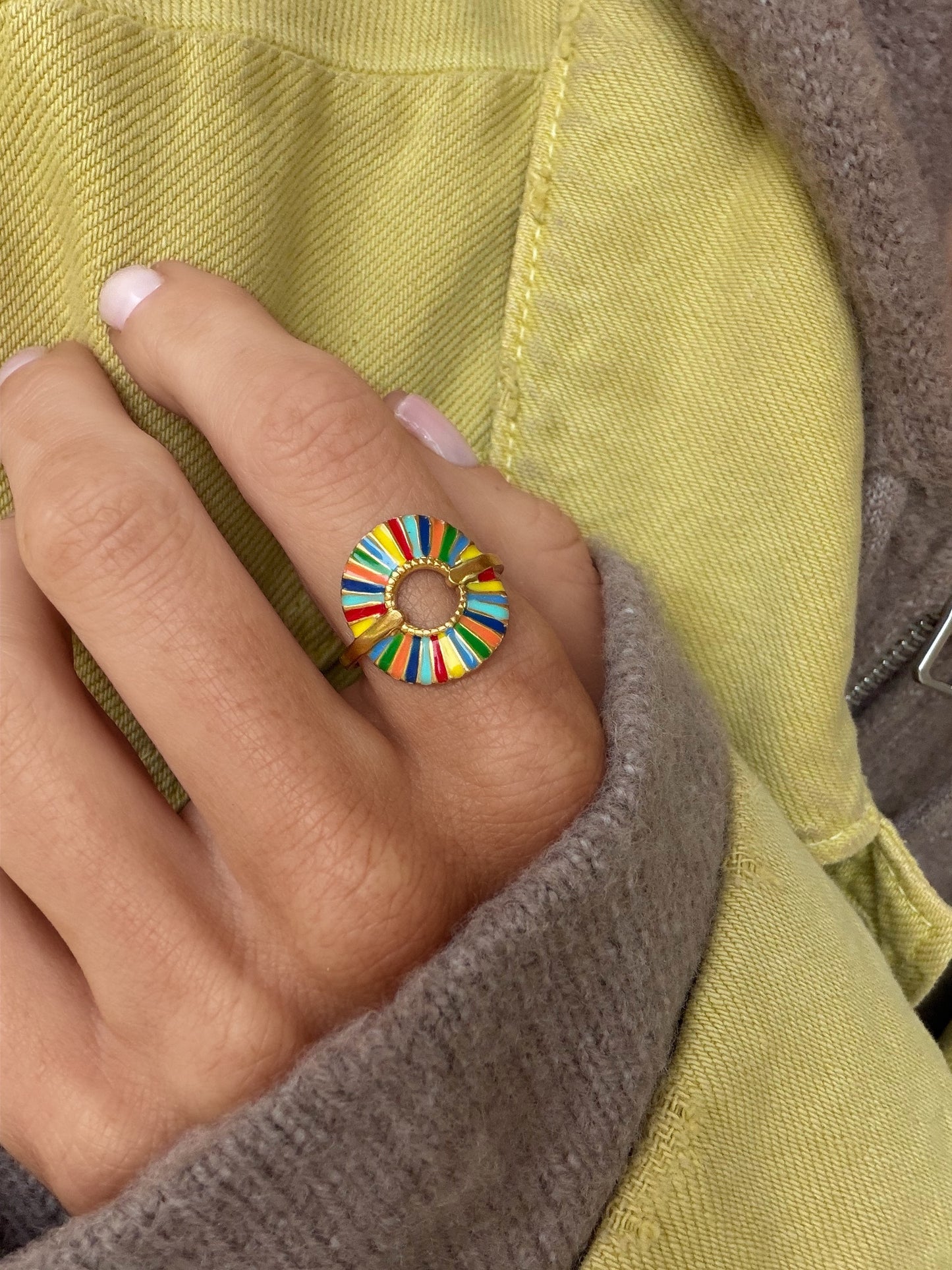 Tulum Sunburst Ring